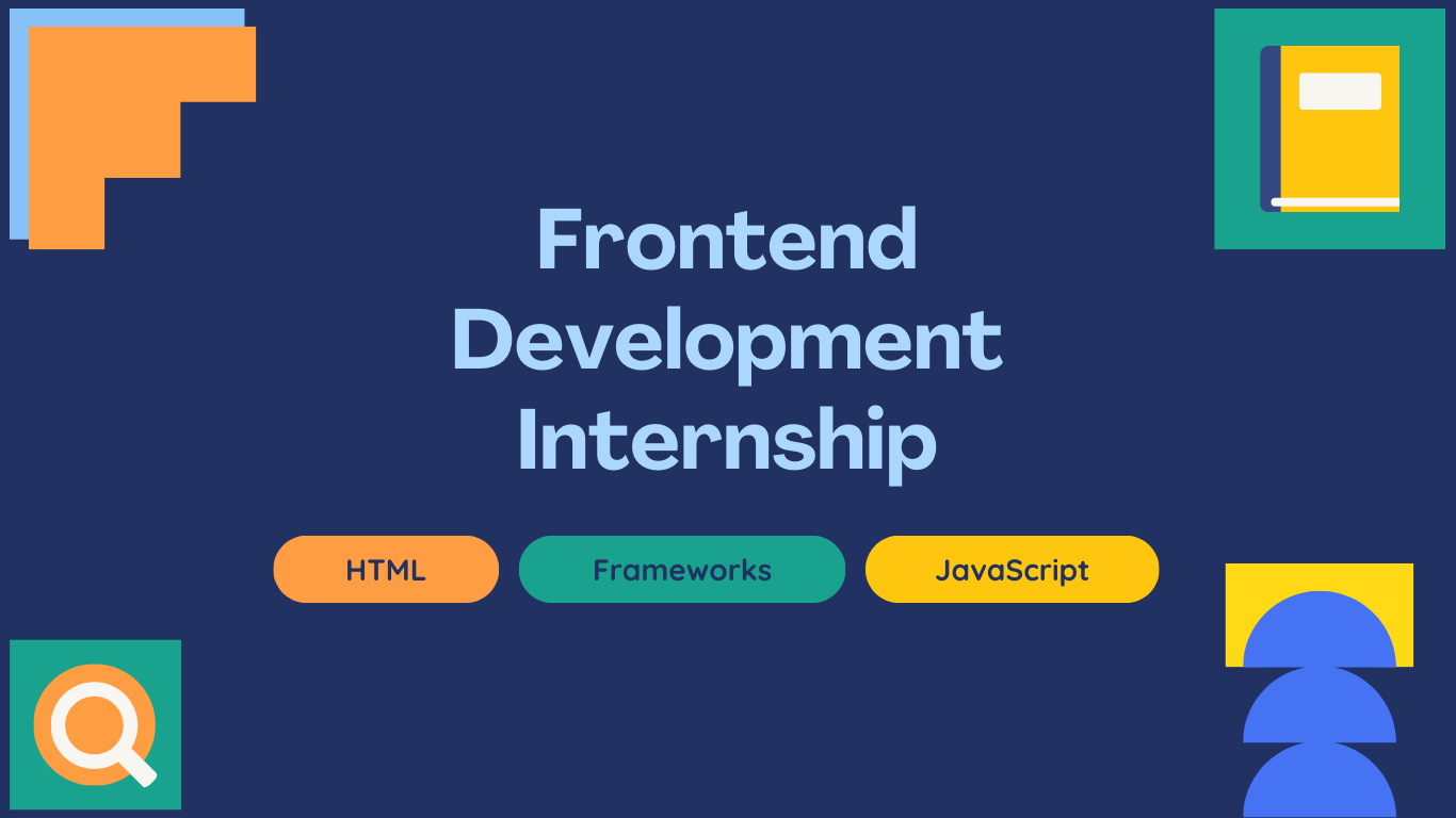 Frontend Development Internship  Kickstart Your Career in Web Development