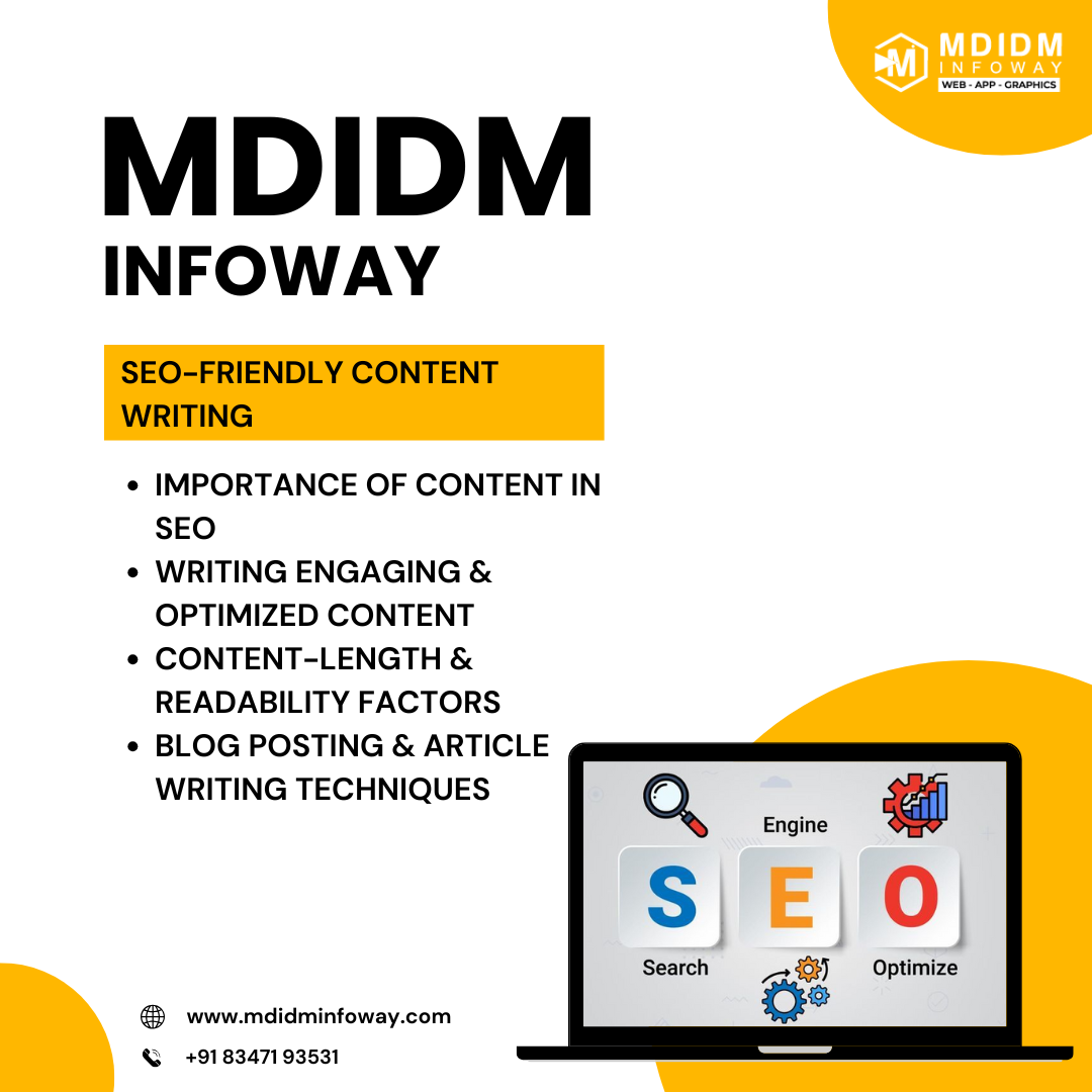 SEO Friendly Content Writing