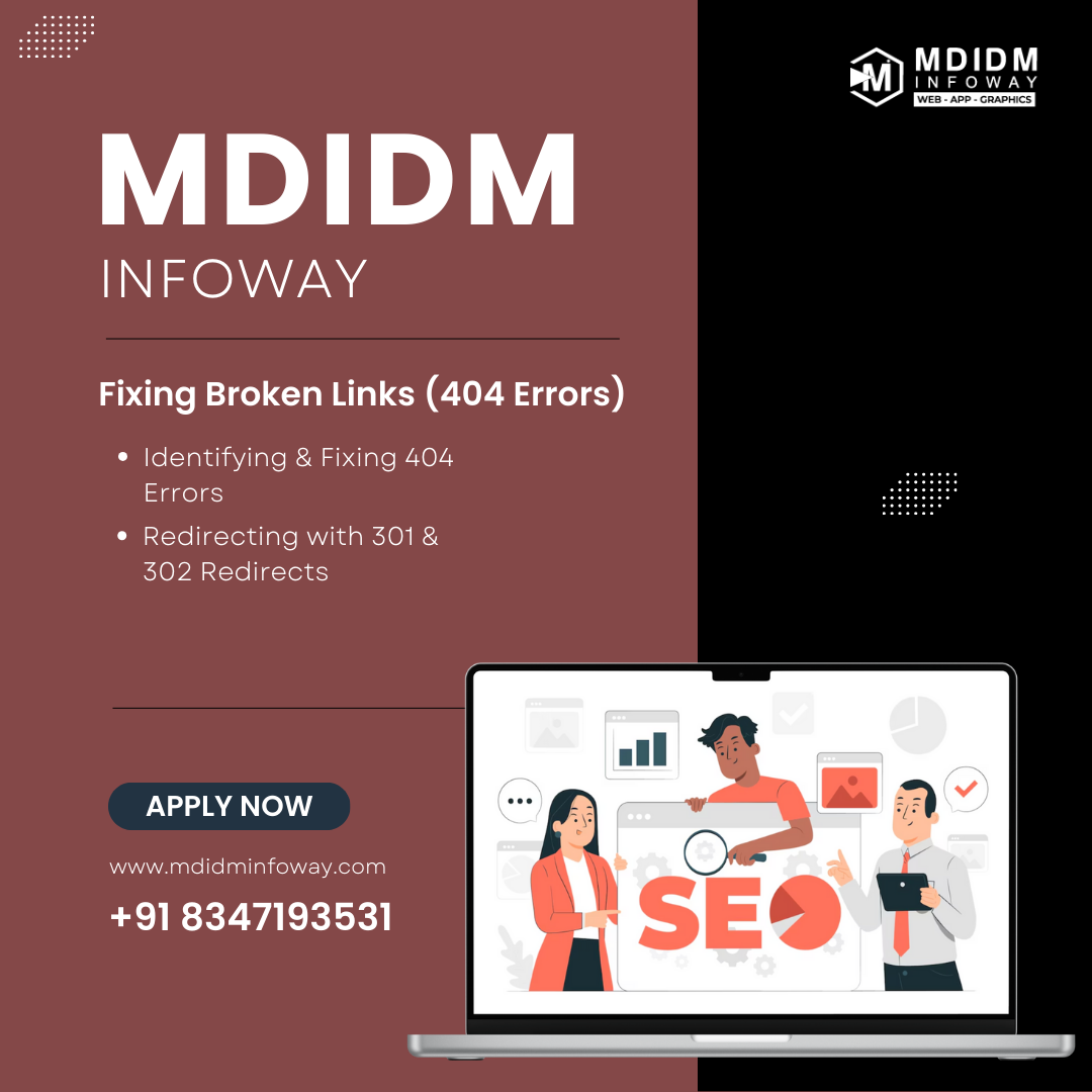 Fixing Broken Links 404 Errors