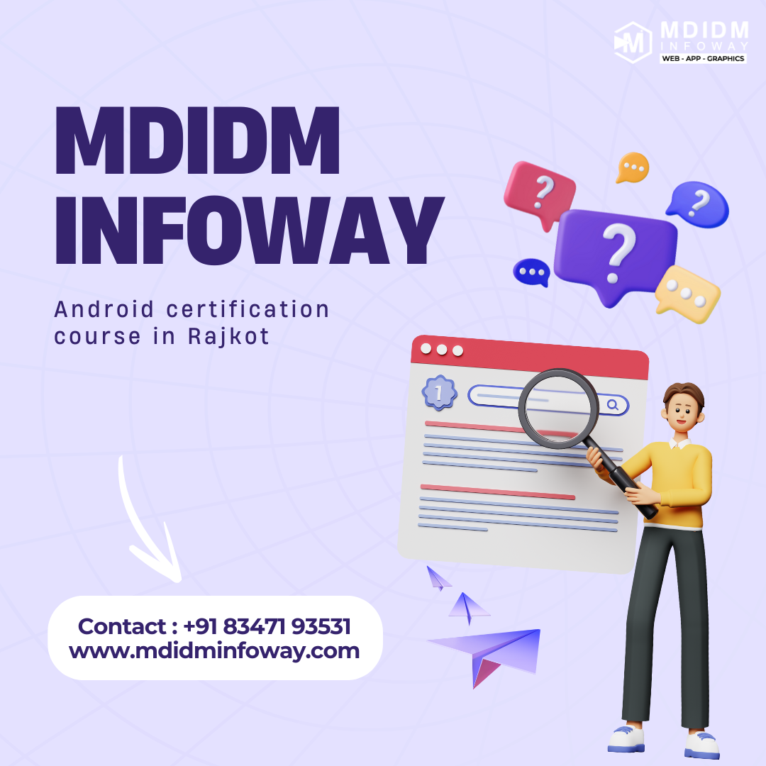 Android certification course in Rajkot