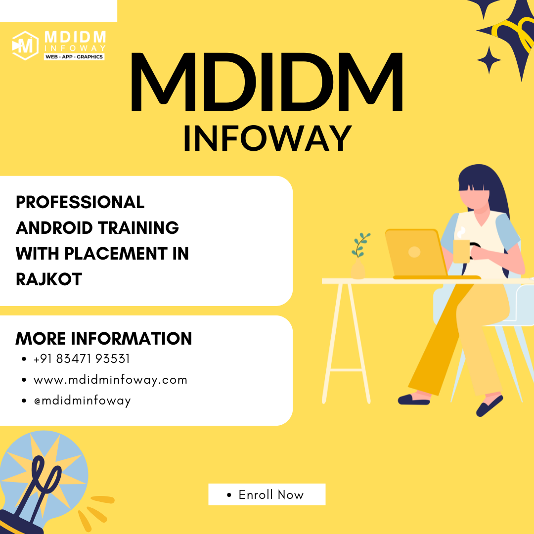 Professional Android Training with Placement in Rajkot