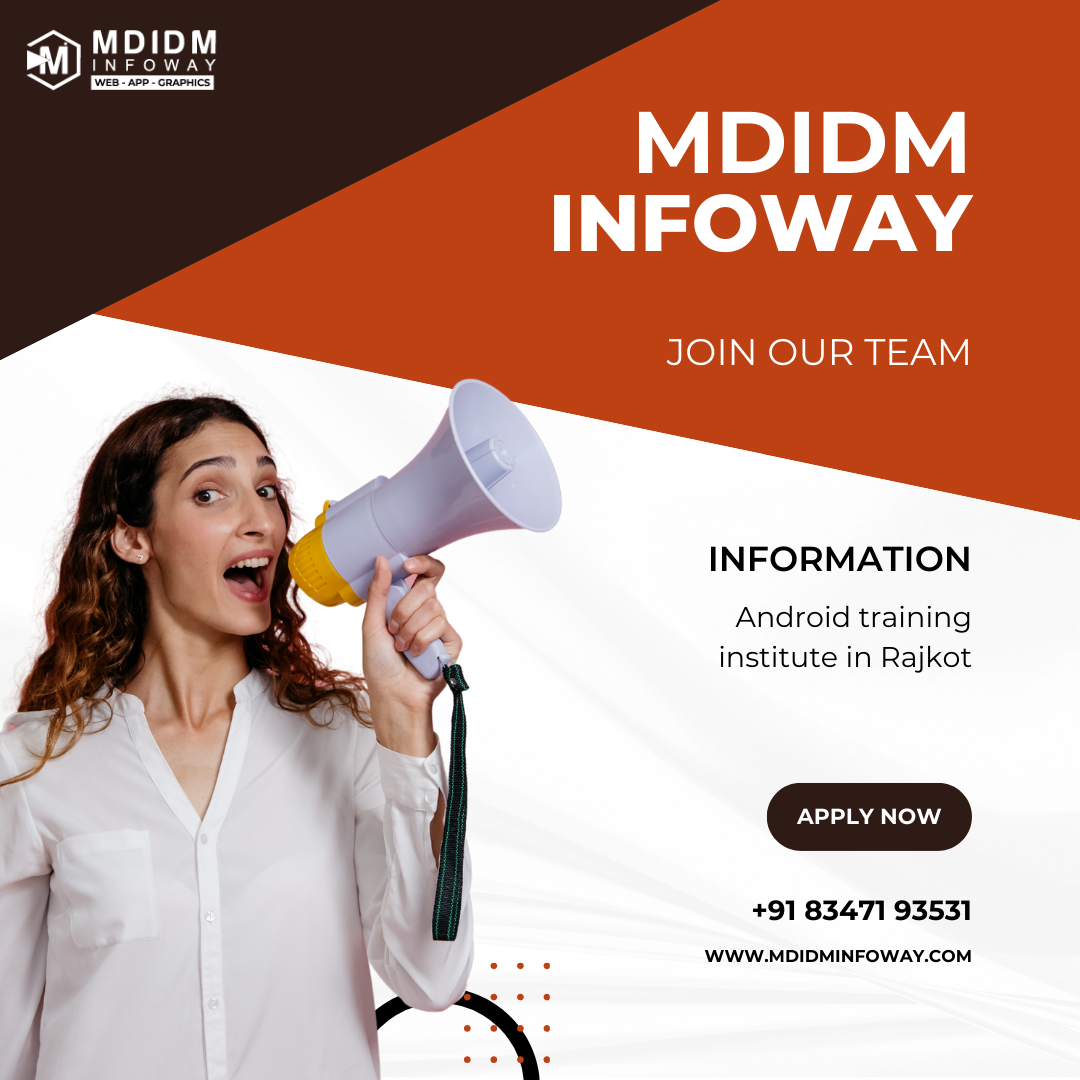 Android training institute in Rajkot