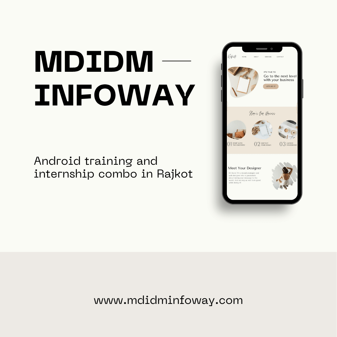 Android training and internship combo in Rajkot