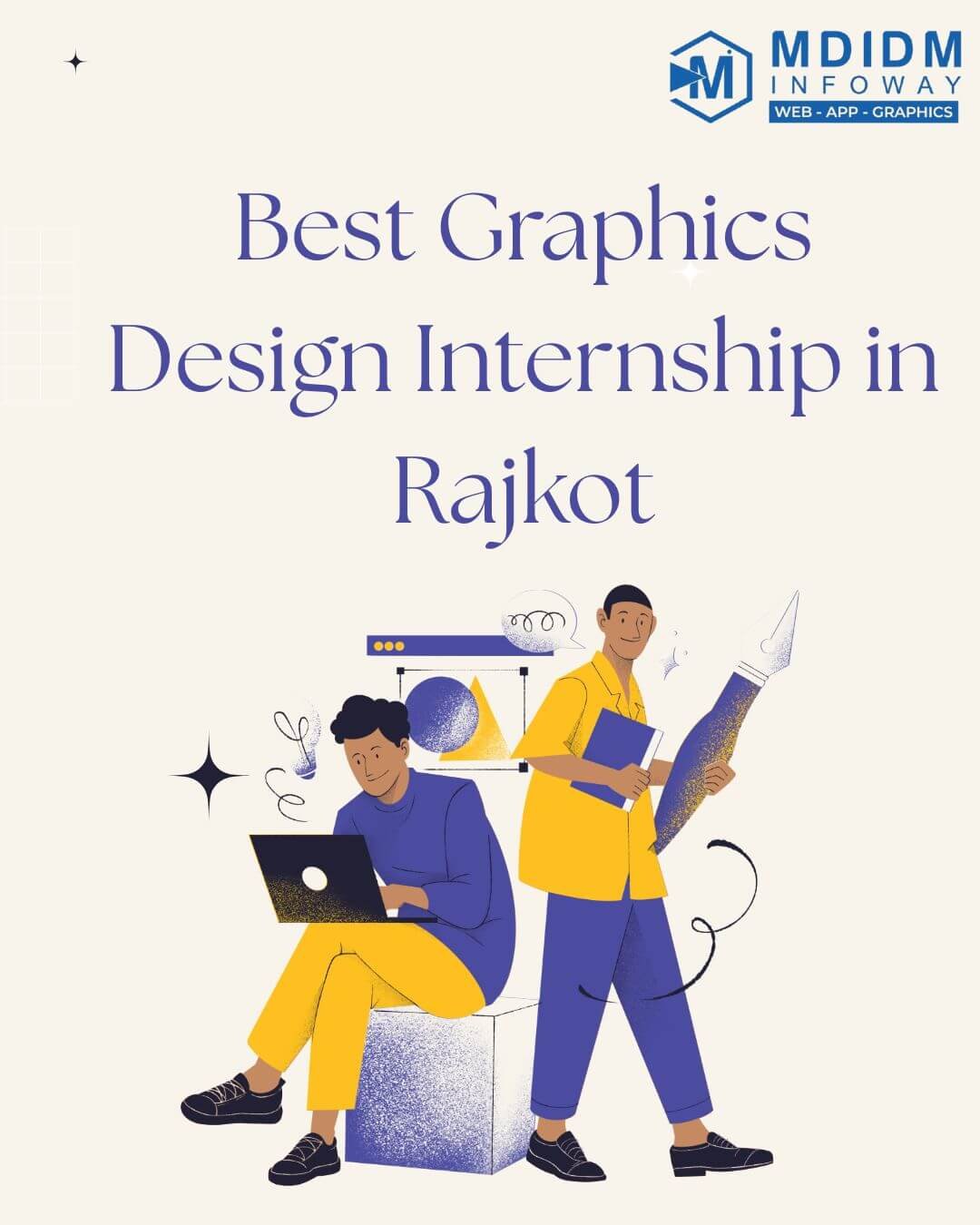 Best Graphics Design Internship in Rajkot