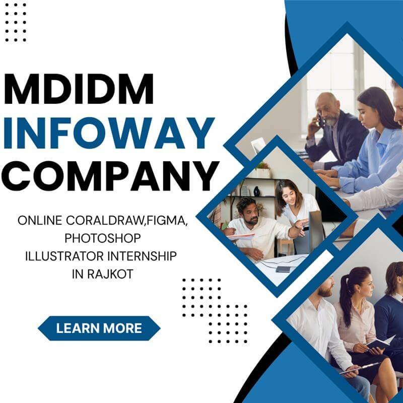 Online Coraldraw figma photoshop illustrator Internship in Rajkot