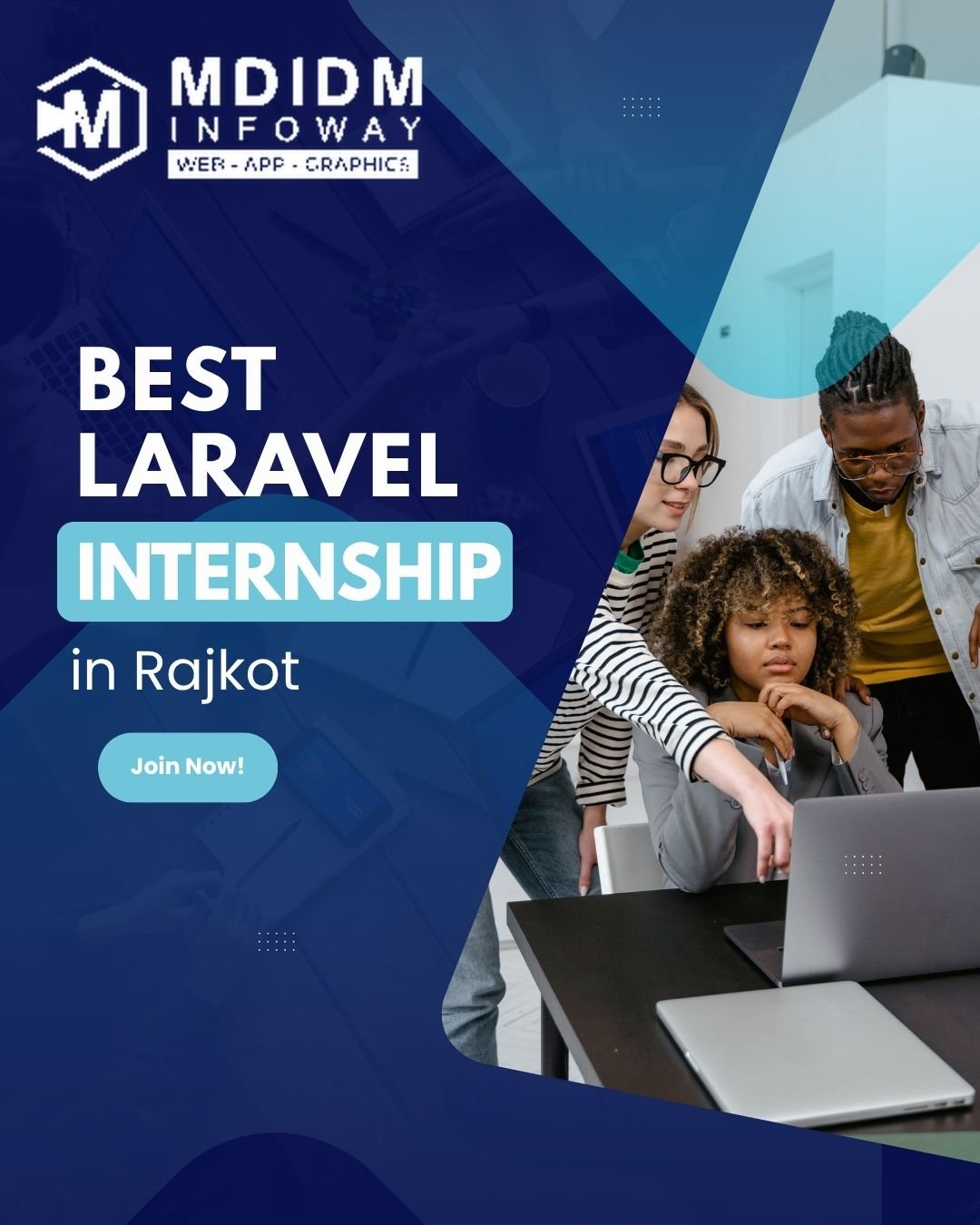 Best Laravel internship in Rajkot
