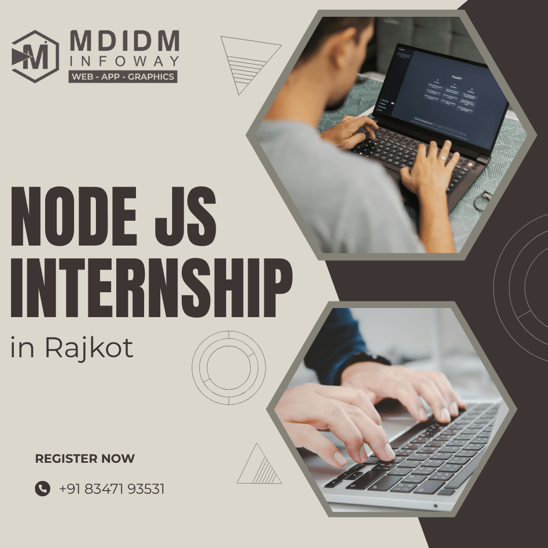 Node Js internship in Rajkot