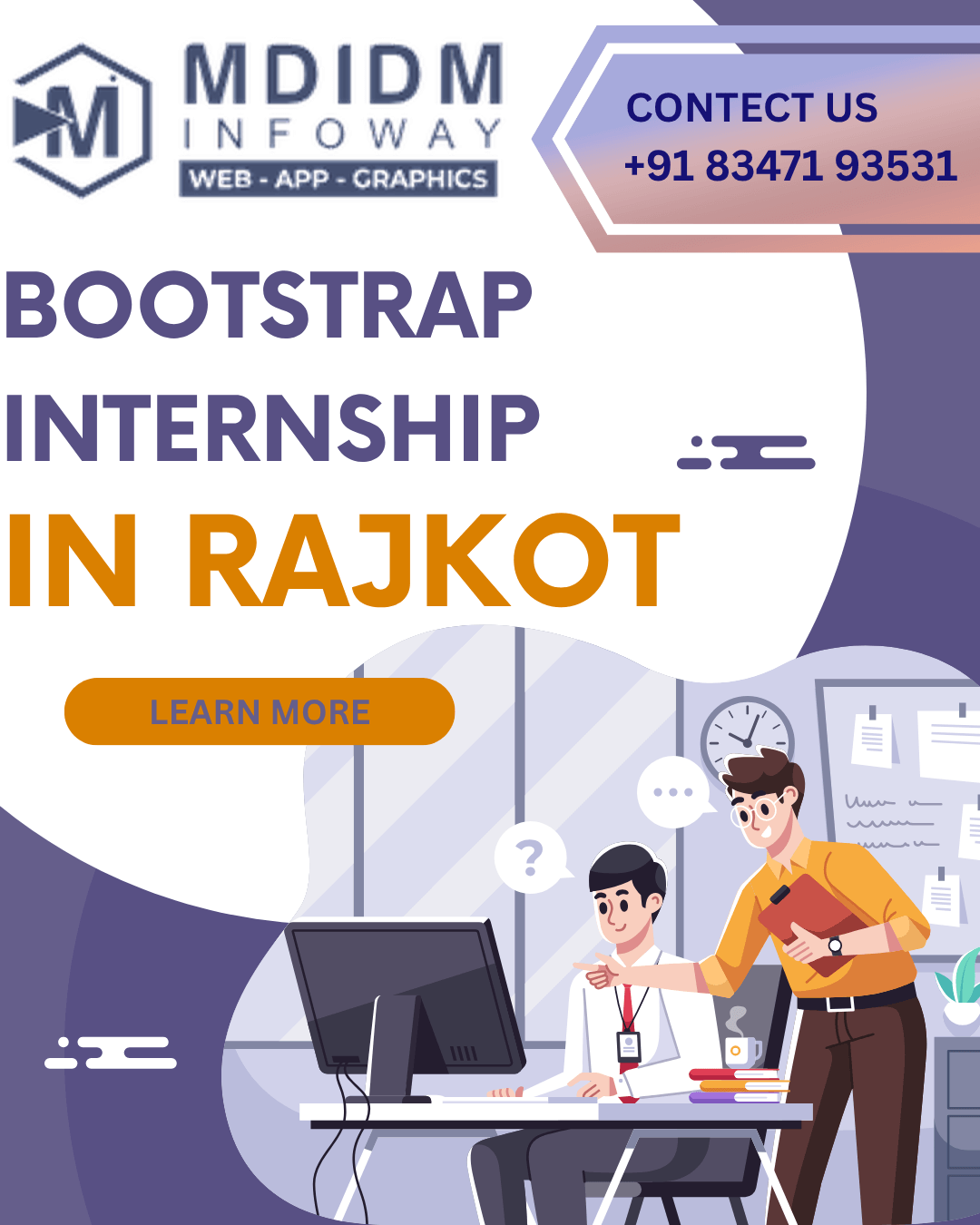 Bootstrap internship in Rajkot