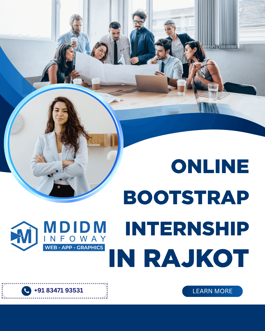 online Bootstrap internship in Rajkot