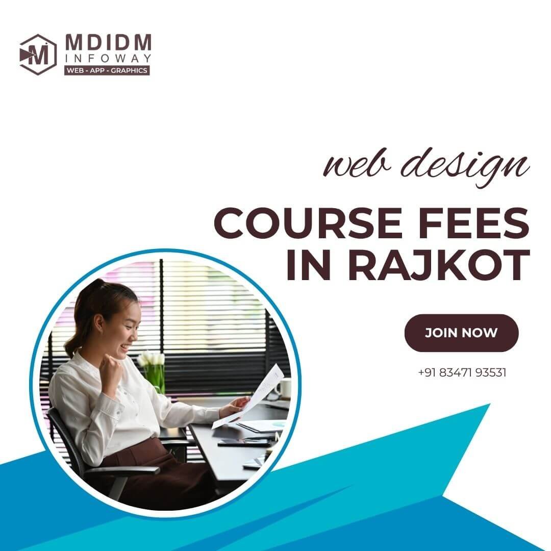 web design course fees in Rajkot