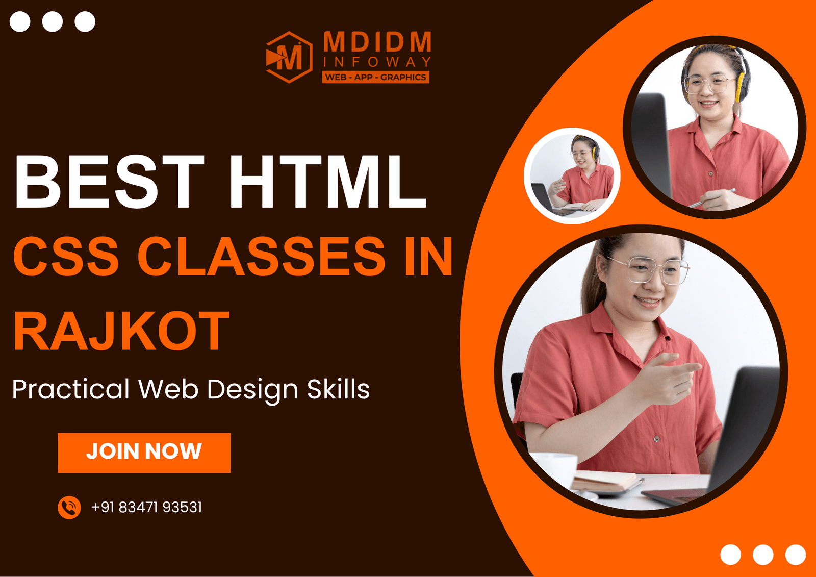 Best HTML CSS Classes in Rajkot Practical Web Design Skills