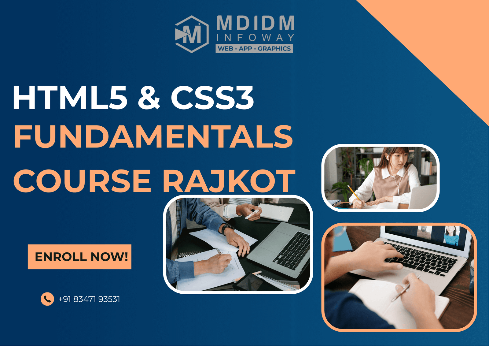 HTML5 CSS3 Fundamentals Course Rajkot Enroll Now