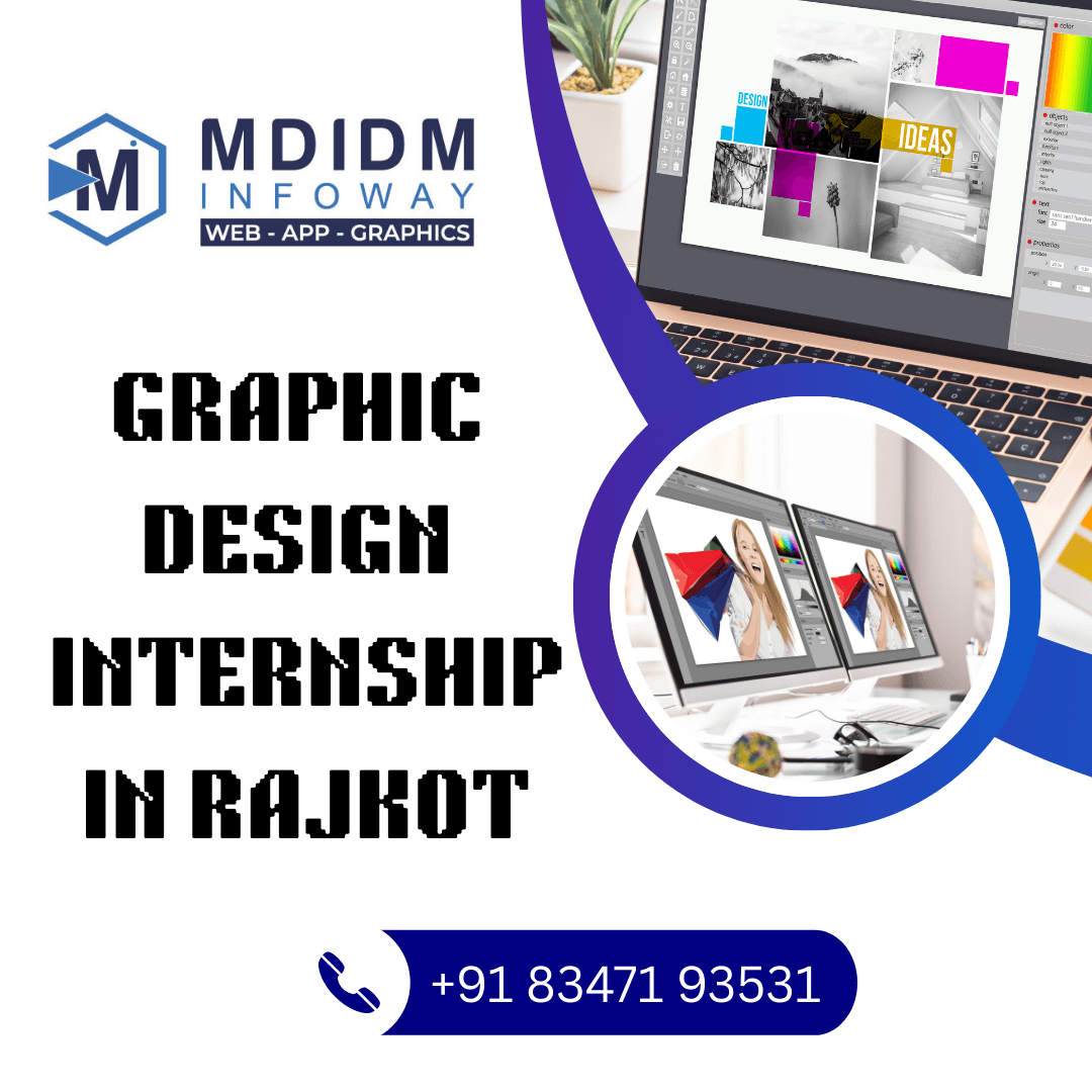 graphic design internship in rajkot