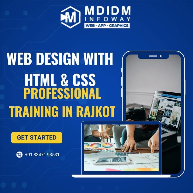 Web Design with HTML CSS Professional Training in Rajkot