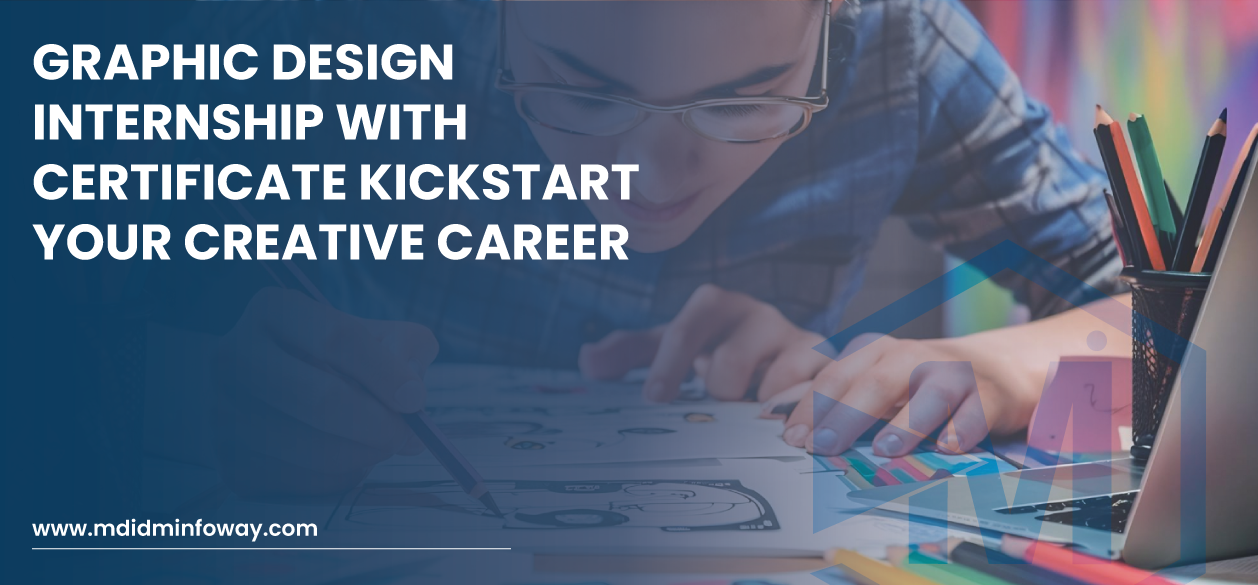 Graphic Design Internship With Certificate Kickstart Your Creative Career Banner