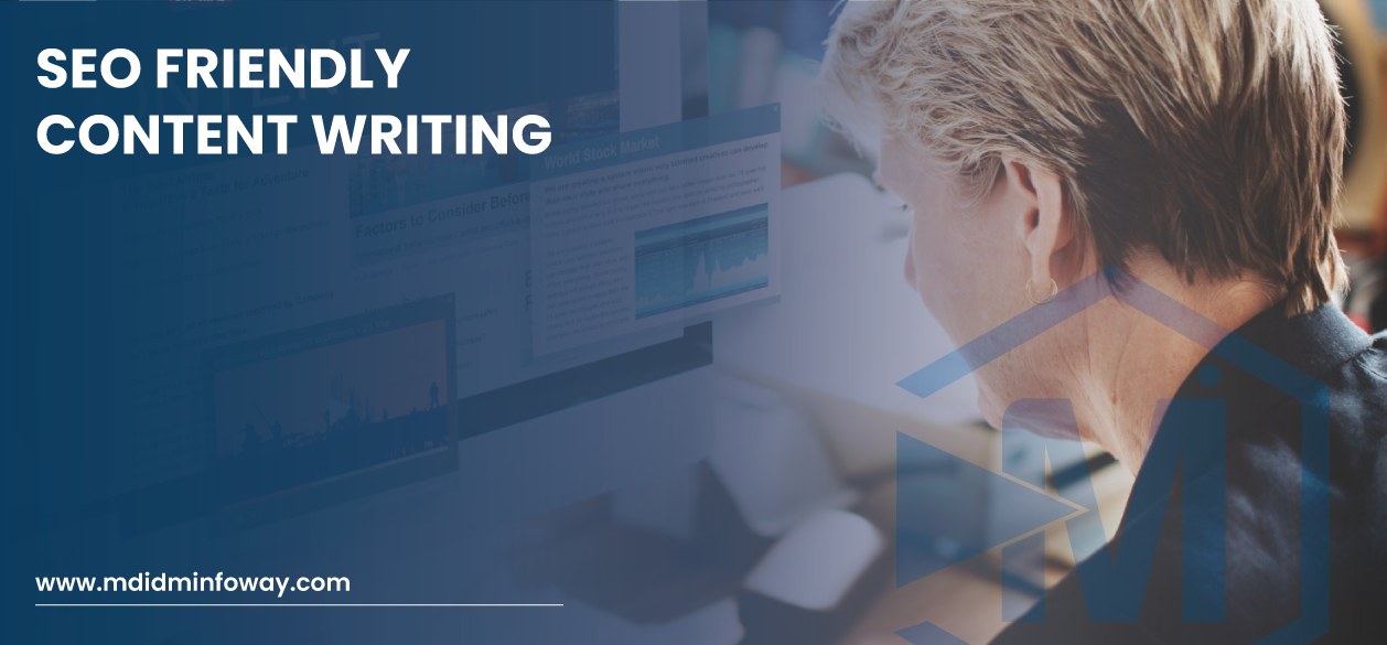 Seo Friendly Content Writing Banner