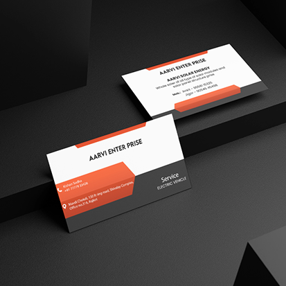 Aarvi Enterprise Business Card