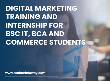 Digital Marketing Training And Internship For BSc IT, BCA And Commerce Students1